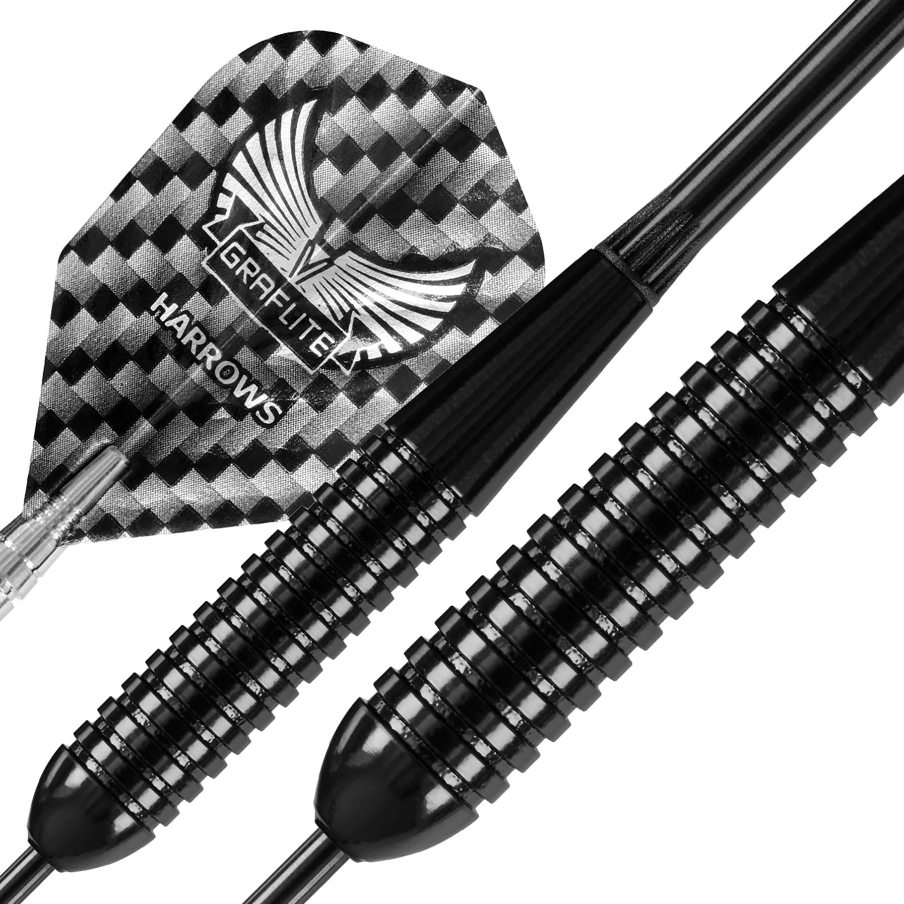 harrows-black-arrow-steeldarts-21g-messing-schwarz image 3