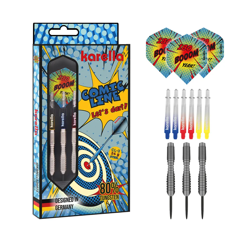 karella-comic-line-cl-3-steeldarts-24g-80-tungsten image 1
