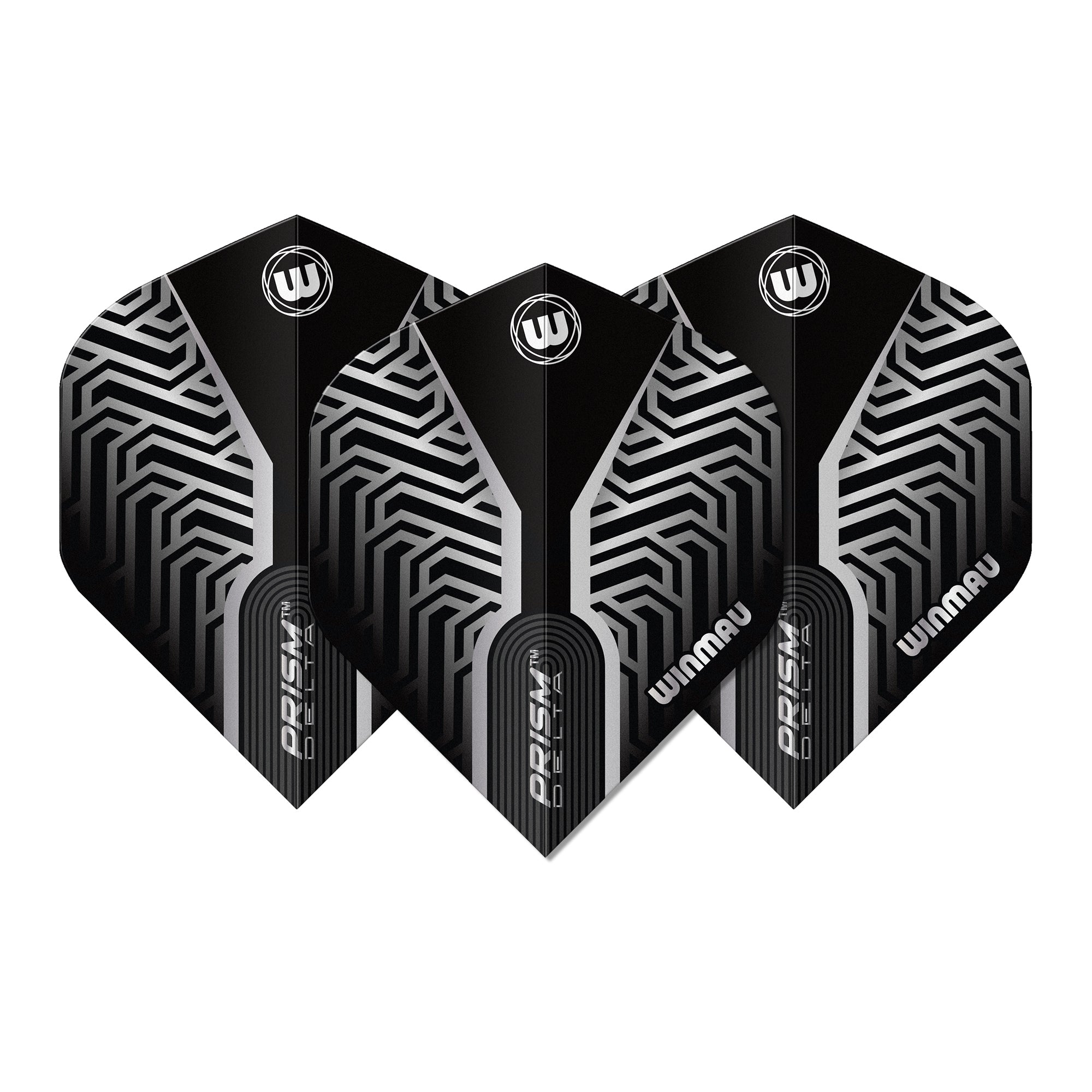 winmau-prism-delta-flights-silber-standard-3er image 2