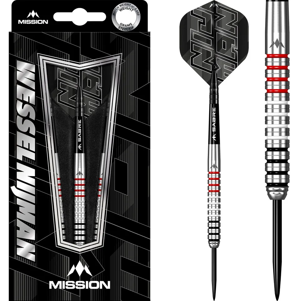 mission-wessel-nijman-steeldarts-tungsten-23g-natural image 1