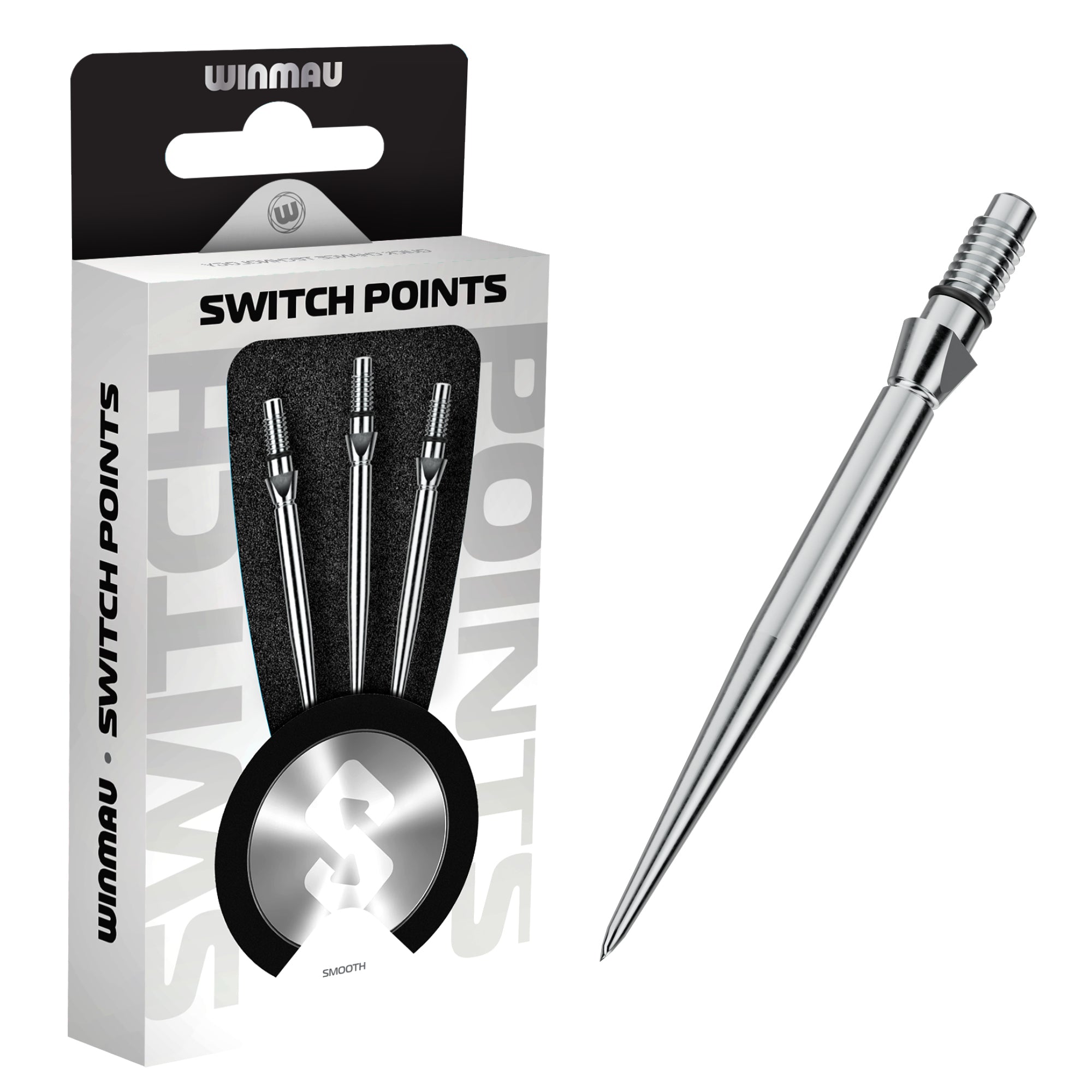 winmau-switch-point-spitzen-glatt-silber-26-mm-stahl image 3