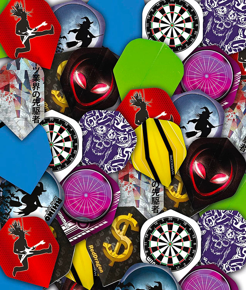 red-dragon-hardcore-dart-flights-25-sets-sortiert-standard image 1