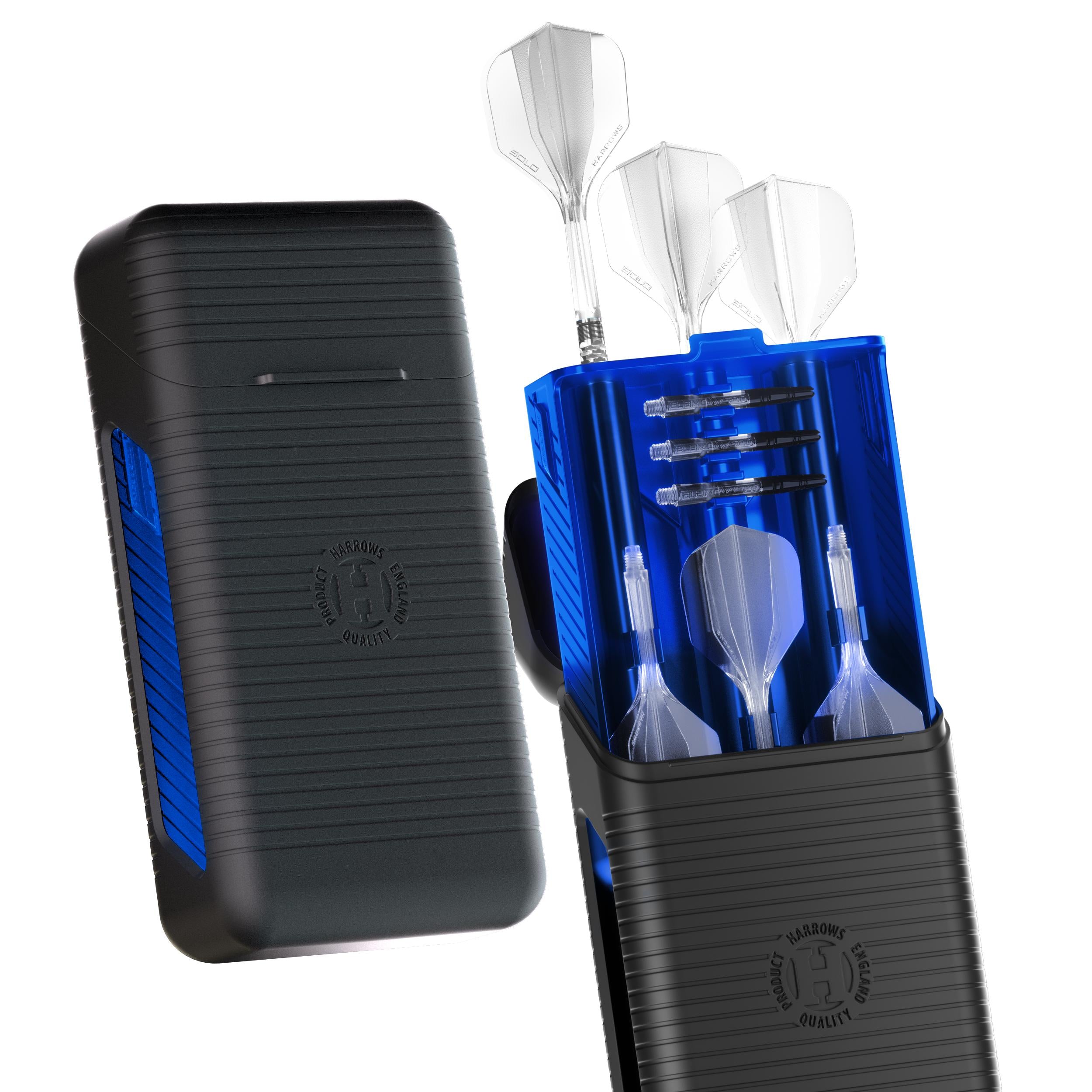 harrows-vault-darts-case-f-r-3-darts-blau-rot-clear image 1