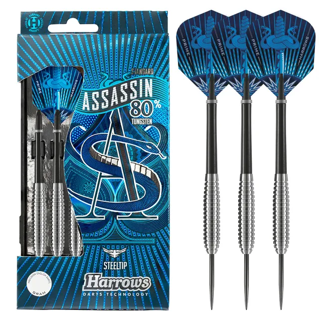 harrows-assassin-80-steeldart-23g-mit-wolfram-barrel image 1