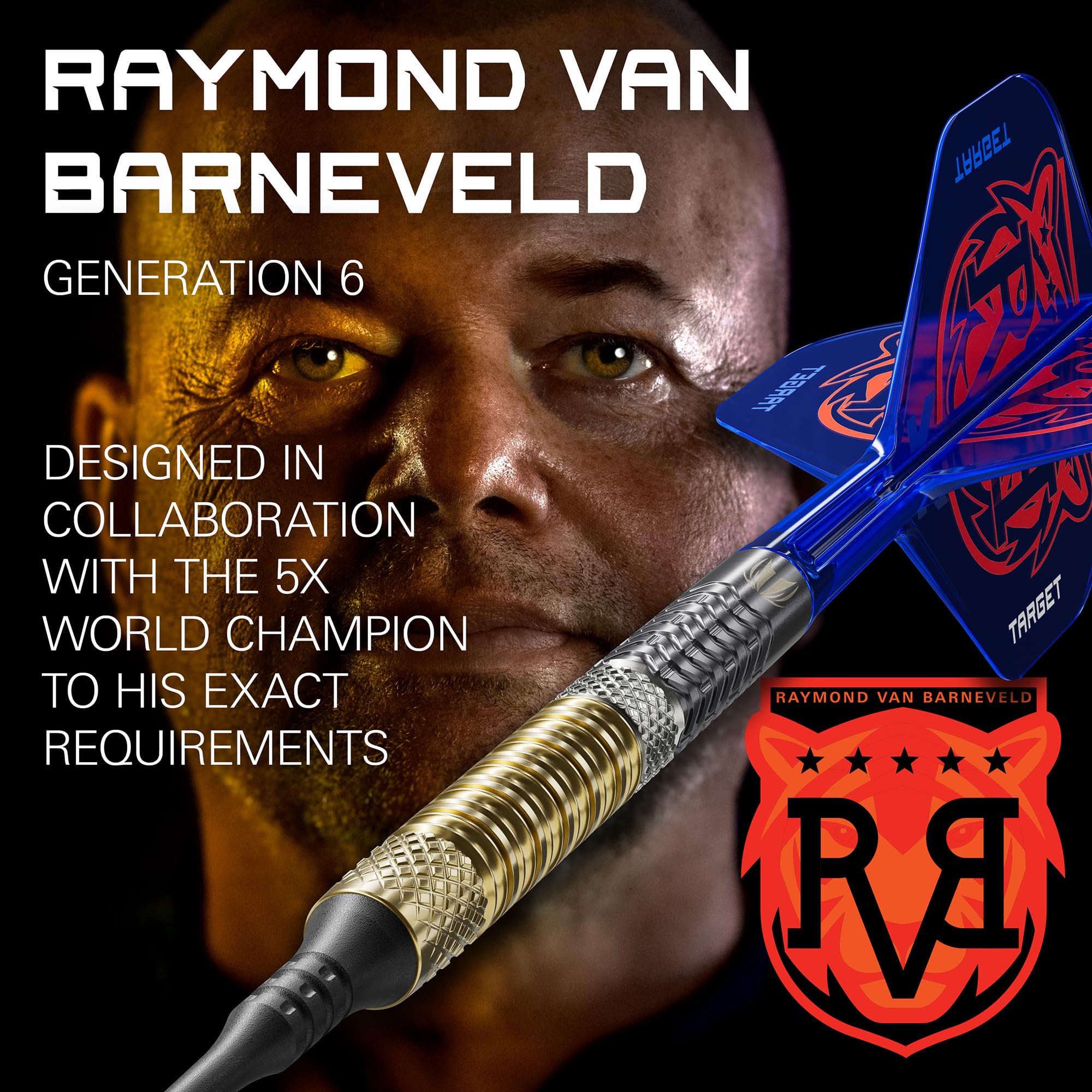 target-rvb-chrono-g6-softdarts-18g-raymond-van-barneveld image 2