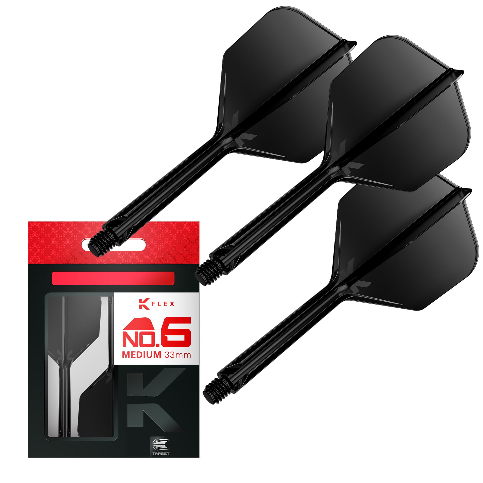 target-k-flex-flights-blau-no-6-short-19mm-3er-pack-system image 7