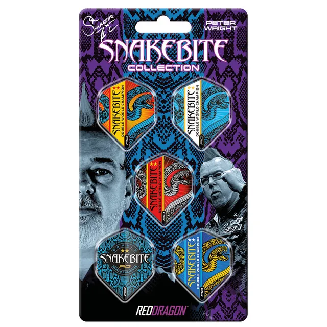 red-dragon-peter-wright-snakebite-flights-collection-5-sets image 1