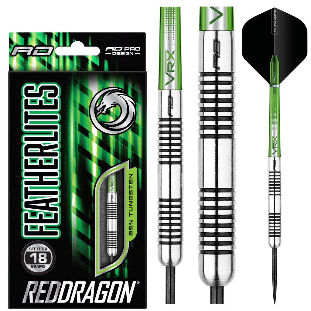 red-dragon-featherlite-7-steeldarts-leicht-dart-set image 1