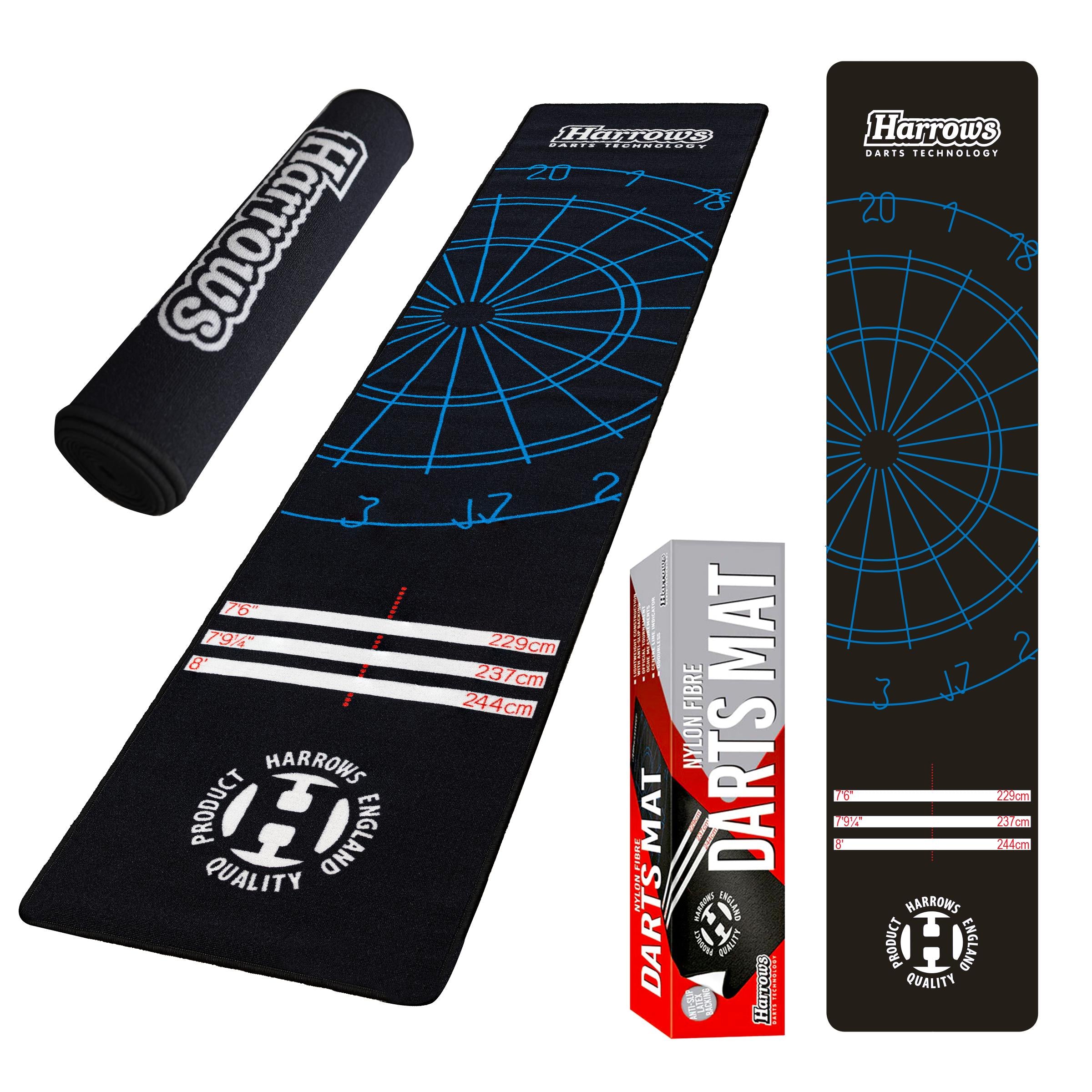 harrows-pro-matchplay-dartmatte-300x65-nylon-oche image 1