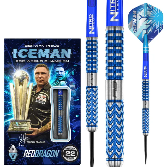 red-dragon-gerwyn-price-glacier-steeldarts-24g-tungsten image 1