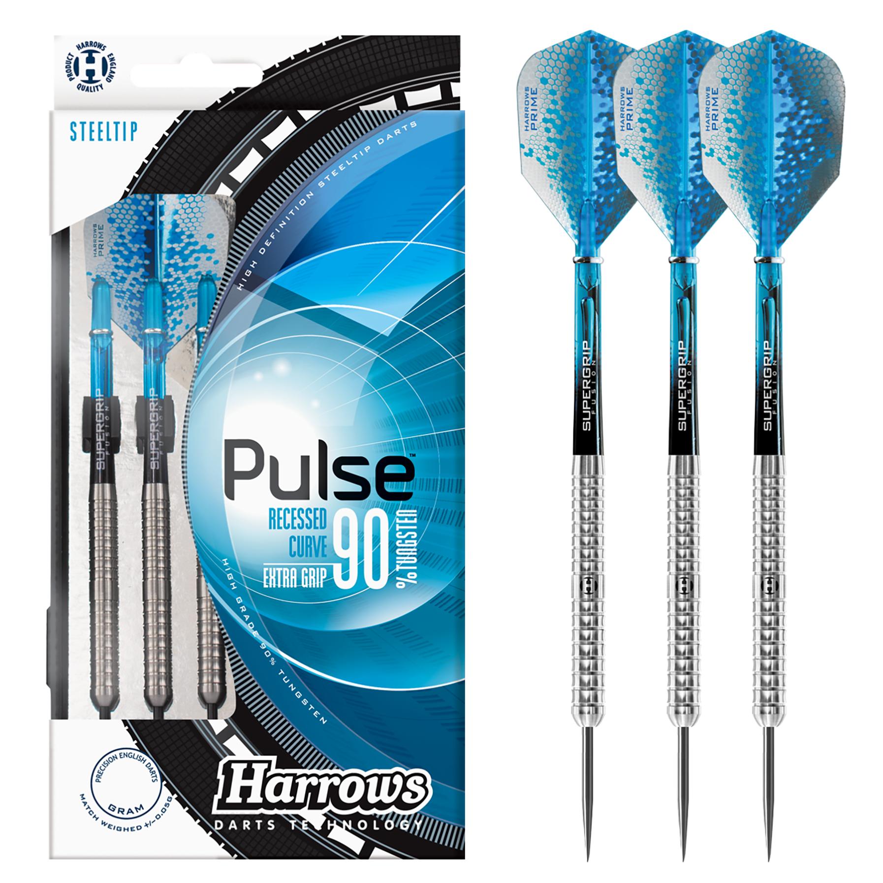 harrows-pulse-90-steeldarts-23g-curve-grip image 1