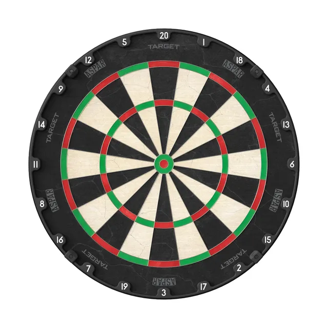 target-aspar-dartscheibe-sisal-turniergr-e-mit-zahlenring image 1