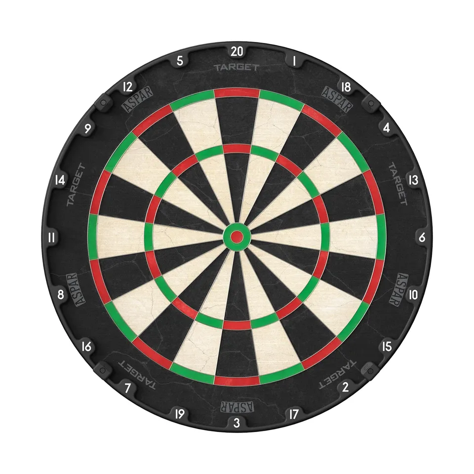target-aspar-dartscheibe-sisal-turniergr-e-mit-zahlenring image 1