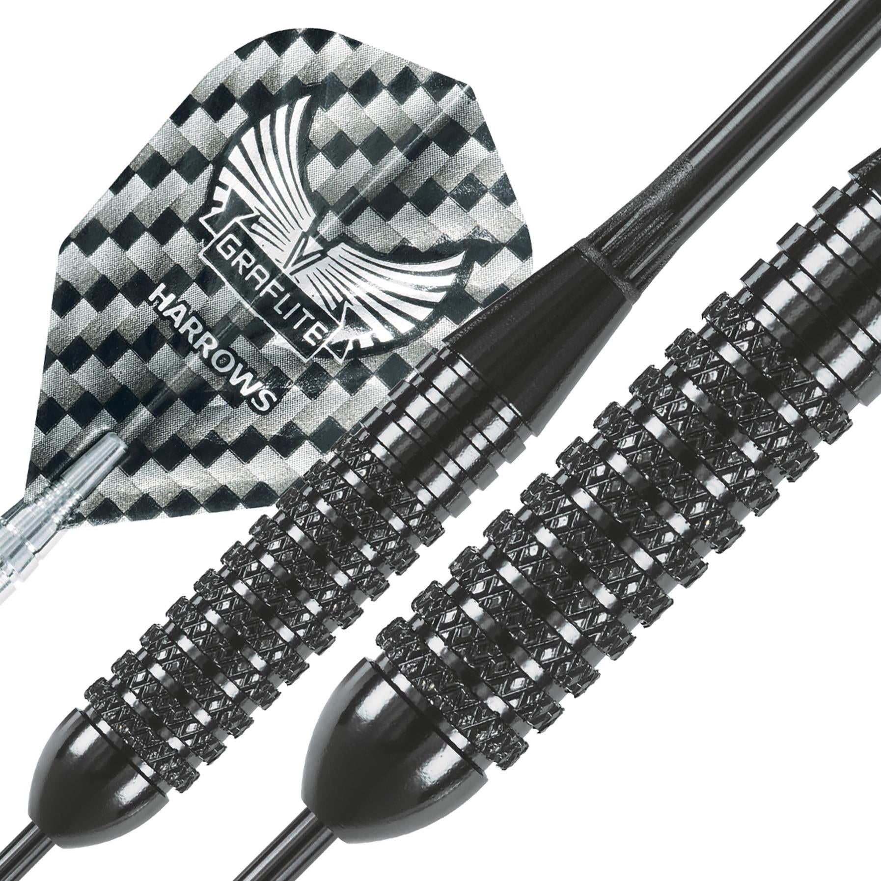 harrows-black-arrow-25gk-steeldart-messing-schwarz image 3