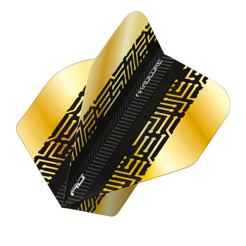 red-dragon-hardcore-maze-flights-gold-schwarz-3-sets image 1