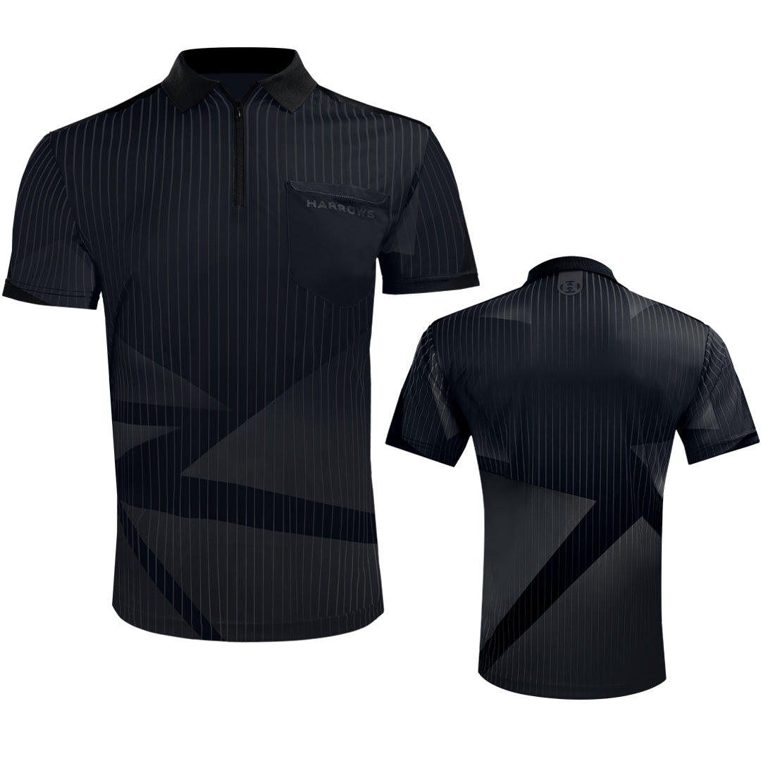 harrows-shard-dartshirt-schwarz-gr-e-l-quick-dri image 1