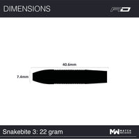red-dragon-peter-wright-snakebite-3-black-steeldarts-26g-90-tungsten image 7