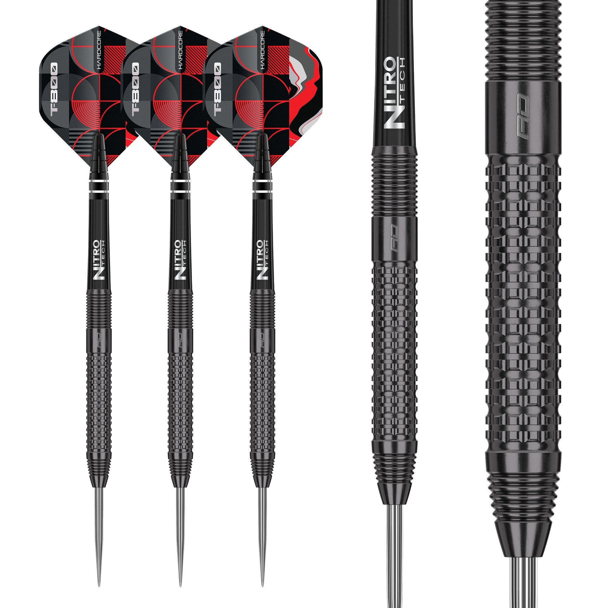 red-dragon-t-800-steeldart-24g-schwarz-90-tungsten-grip image 7