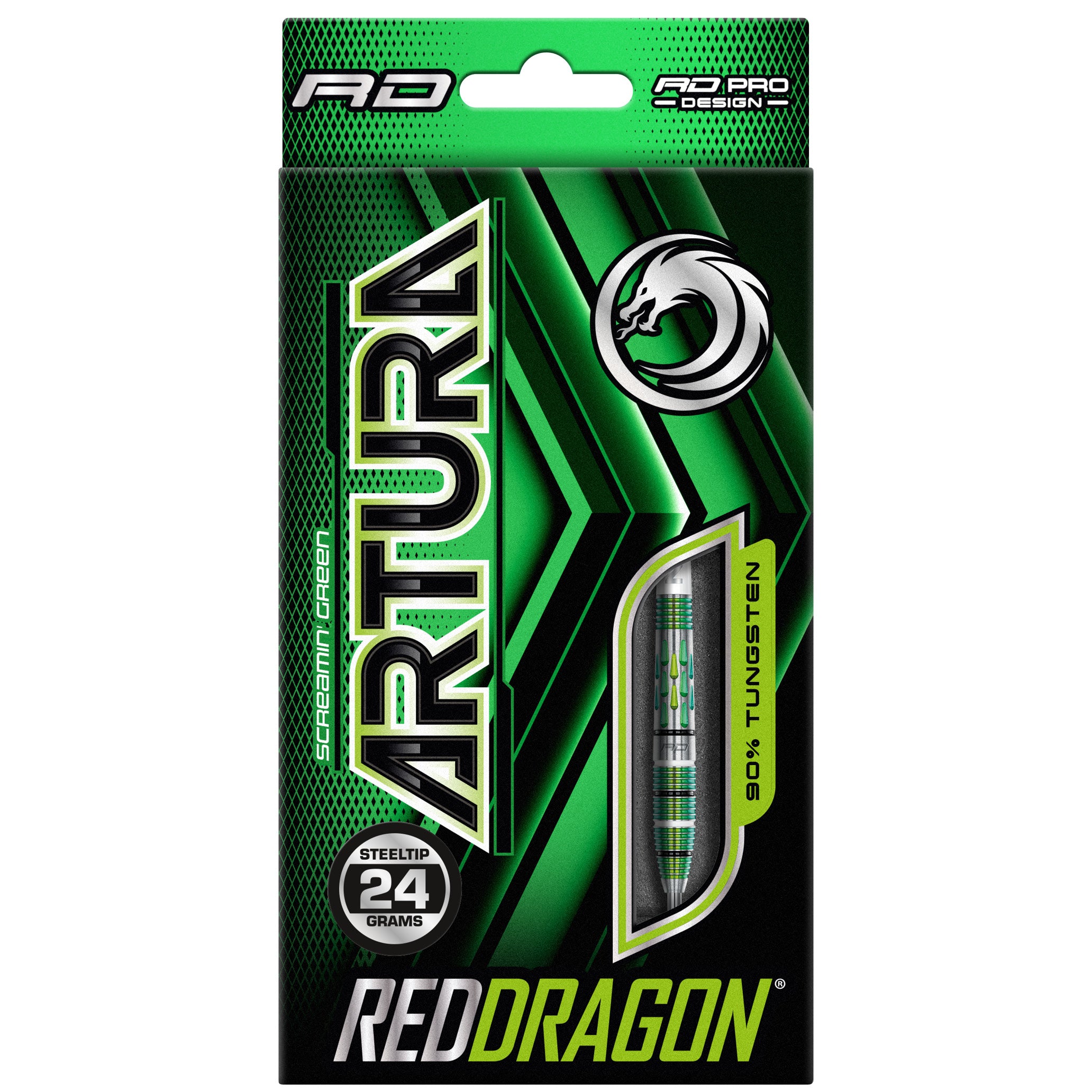 red-dragon-artura-screamin-green-steeldarts-24g-90 image 4