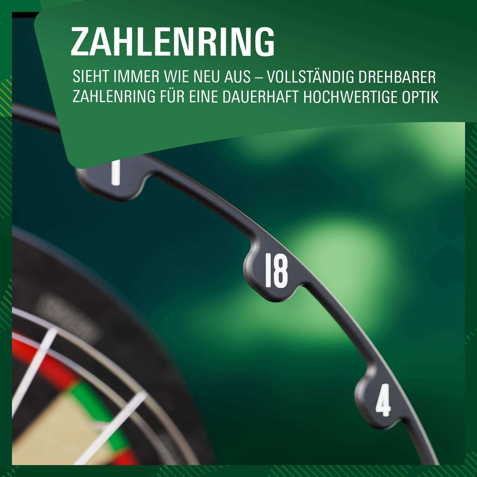 target-aspar-dartscheibe-sisal-turniergr-e-mit-zahlenring image 4