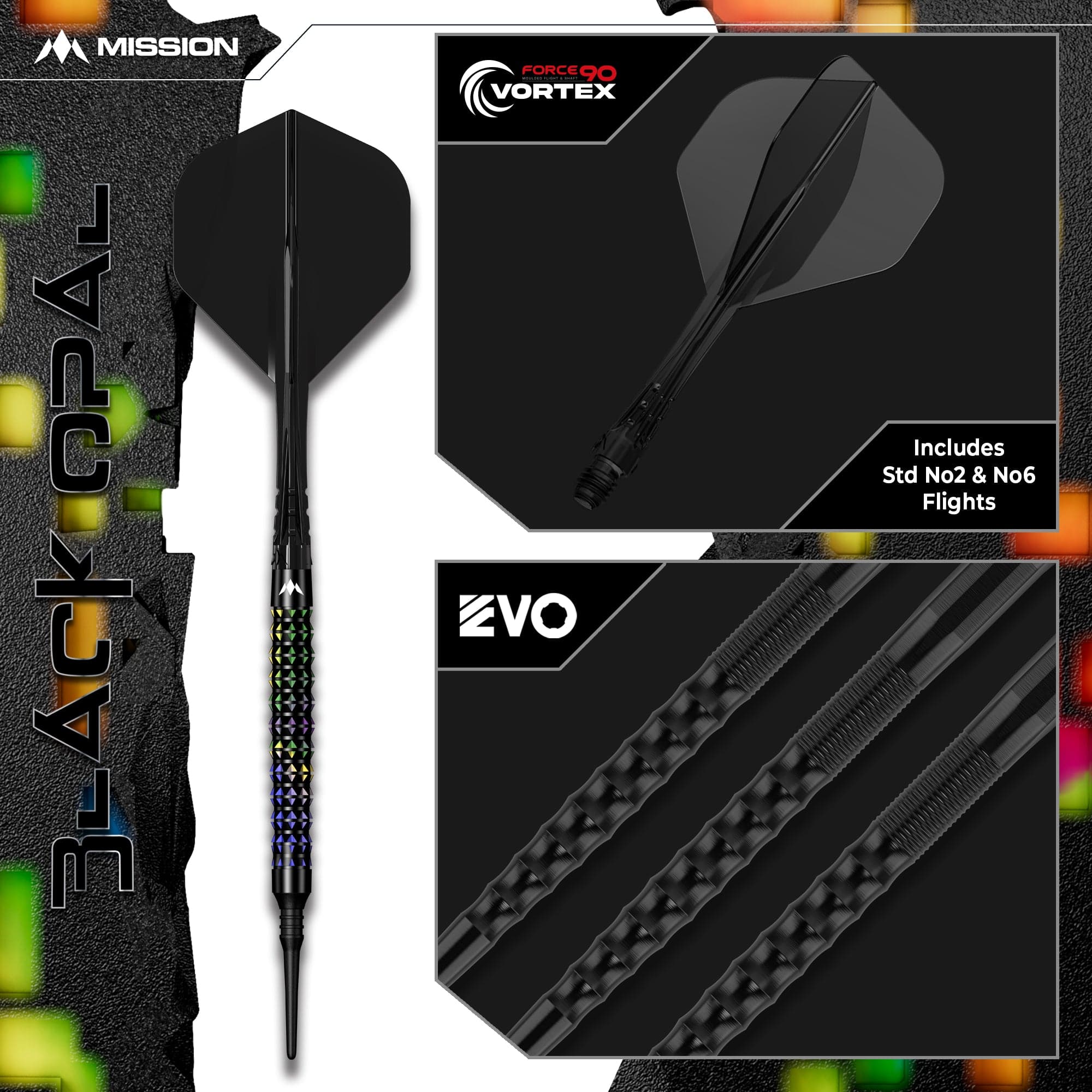 mission-black-opal-softdarts-95-tungsten-20g-schwarz-koralle image 8