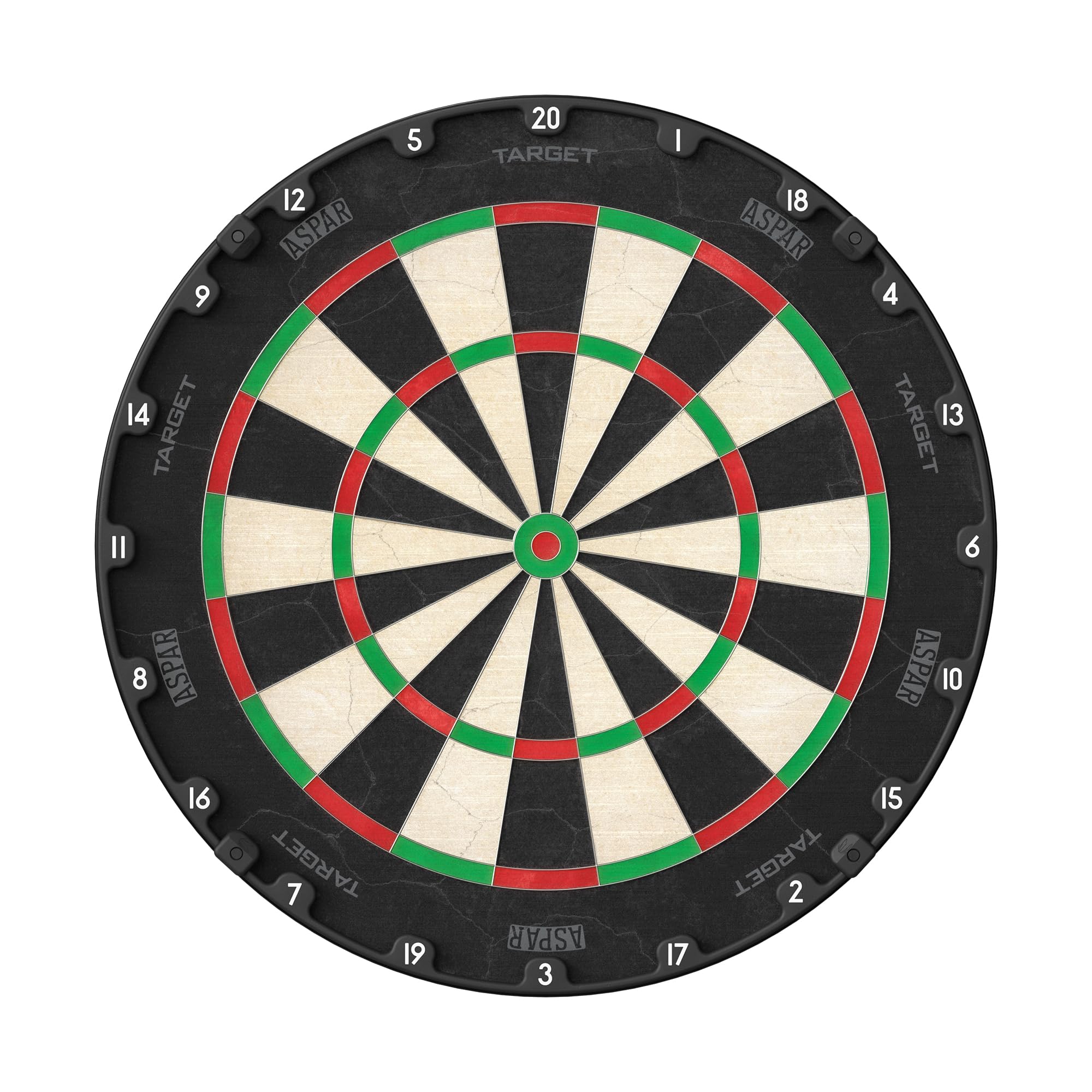 target-aspar-dartscheibe-sisal-turniergr-e-mit-zahlenring image 1