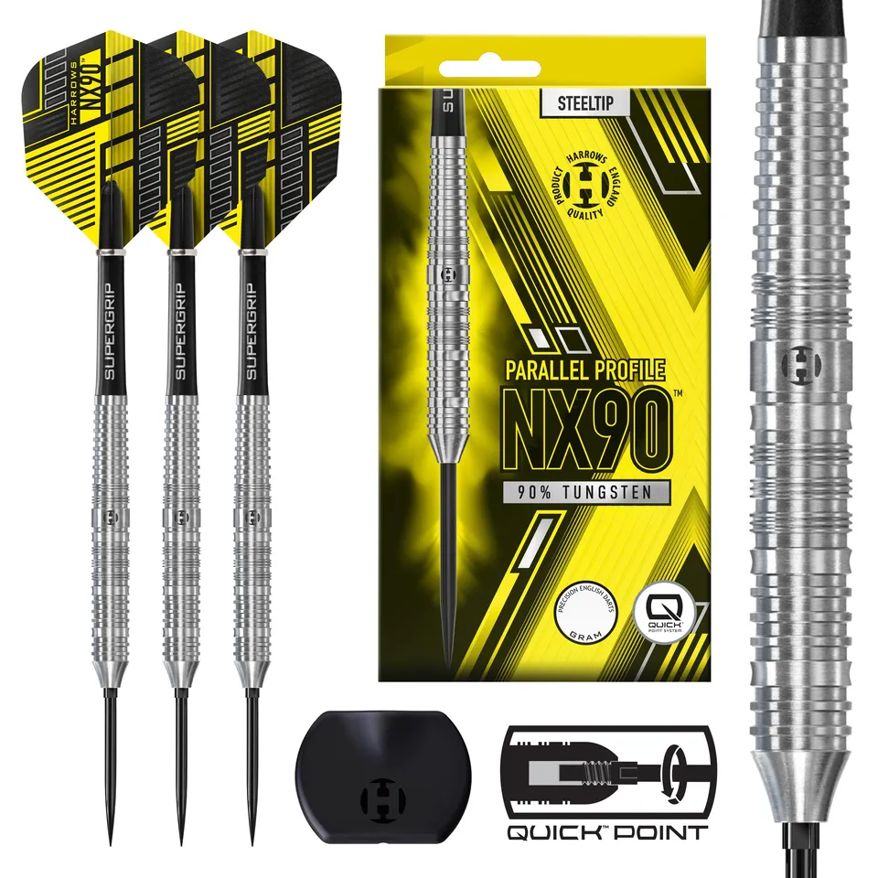 harrows-nx90-22g-steeldarts-90-tungsten-parallel image 1