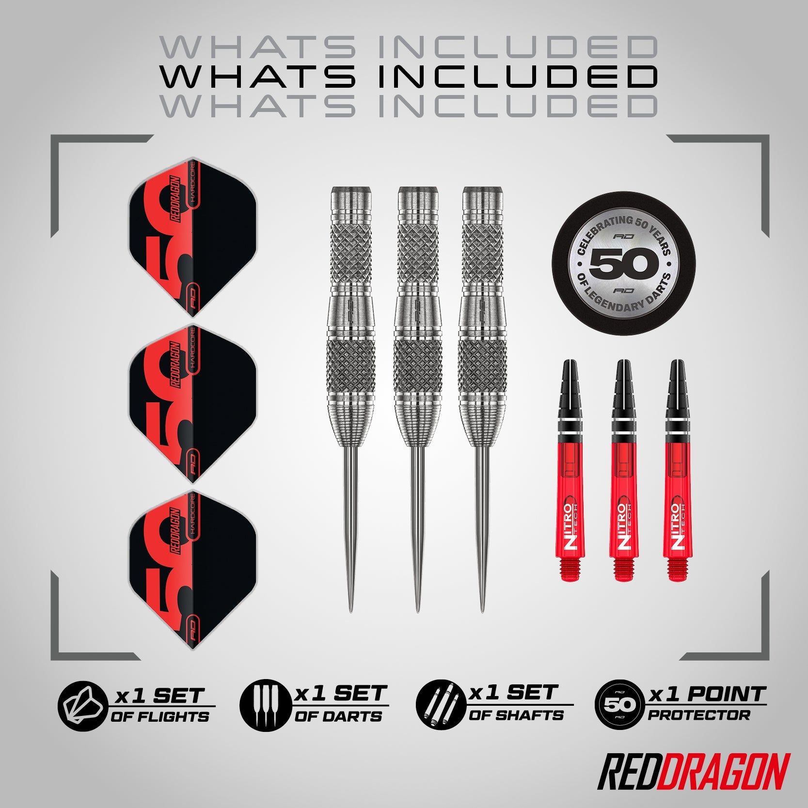 red-dragon-flightmasters-grizzly-4-25g-steeldarts image 2