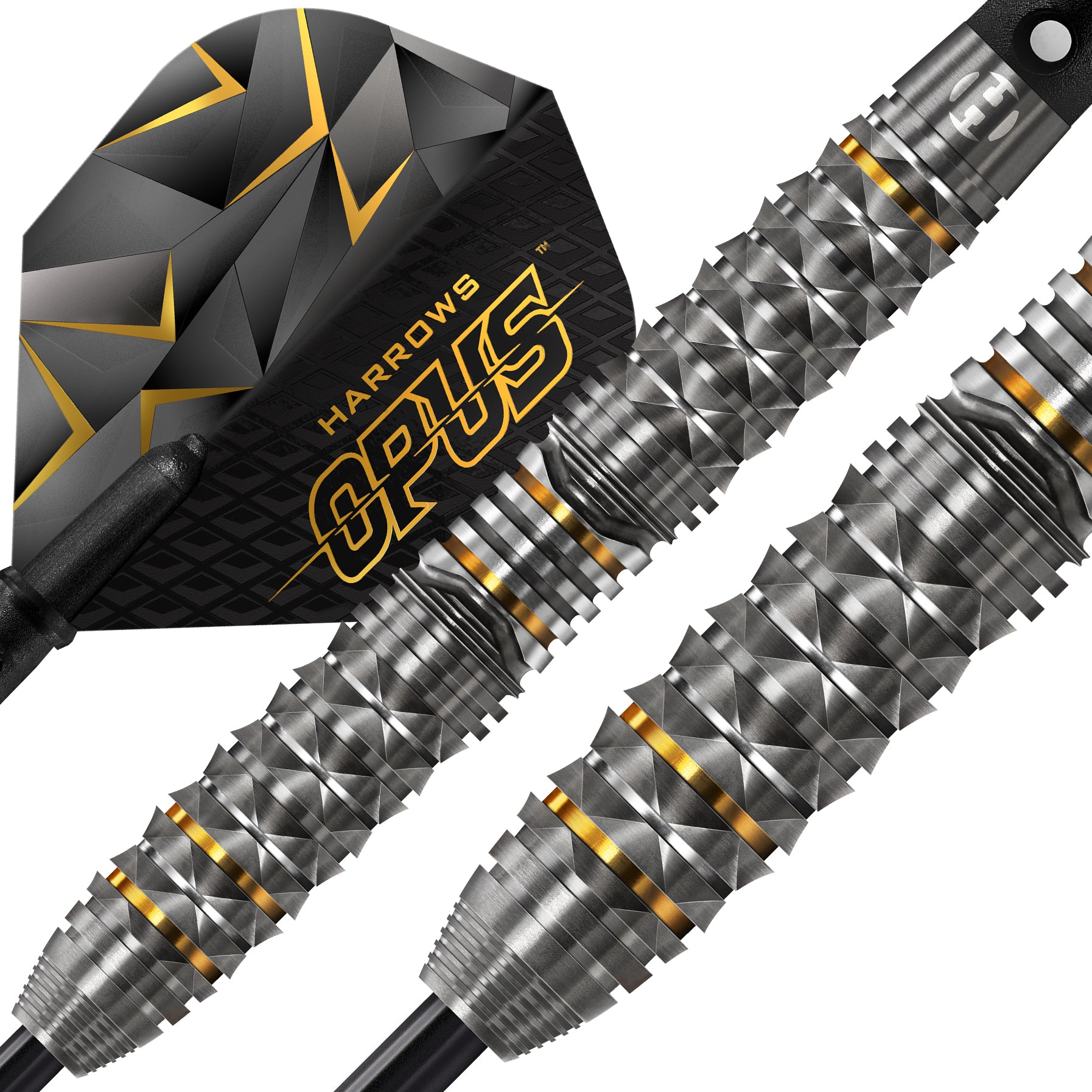 harrows-opus-90-steeldarts-23g-facet-grip image 3