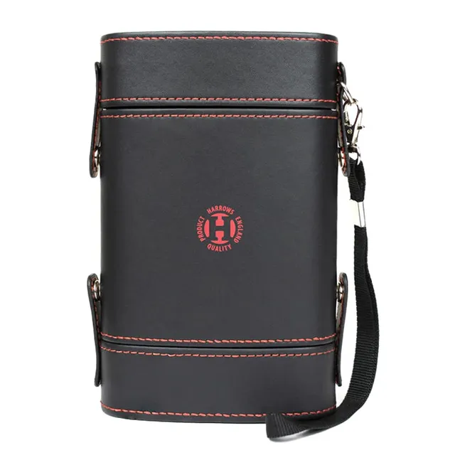 harrows-prima-dartcase-schwarz-rot-f-r-2-sets-eva image 1