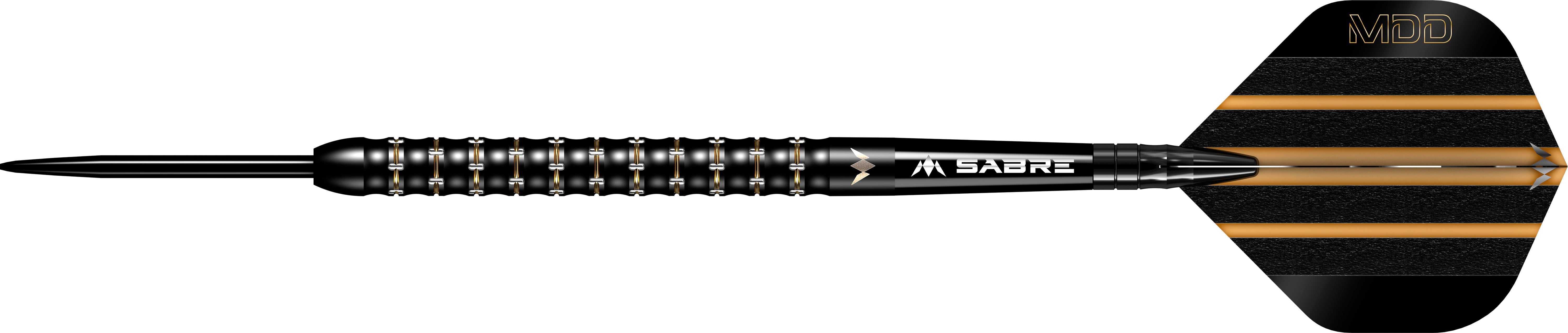 mission-mike-de-decker-steeldarts-95-schwarz-gold-24g image 2