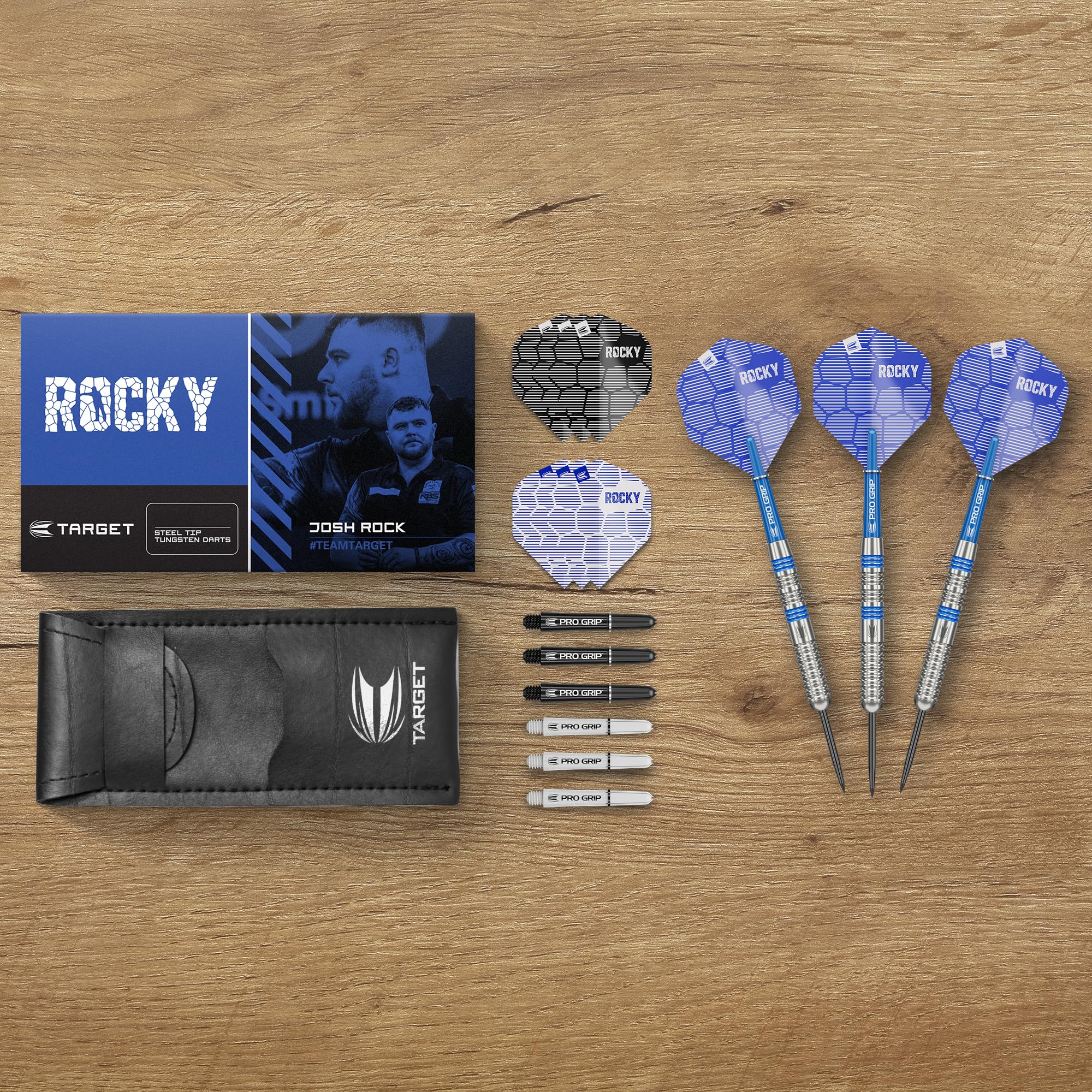 target-josh-rock-steeldarts-22g-80-mit-wallet image 6