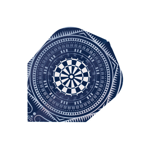 harrows-quadro-blue-dart-flights-2001-3er-set-blau image 1