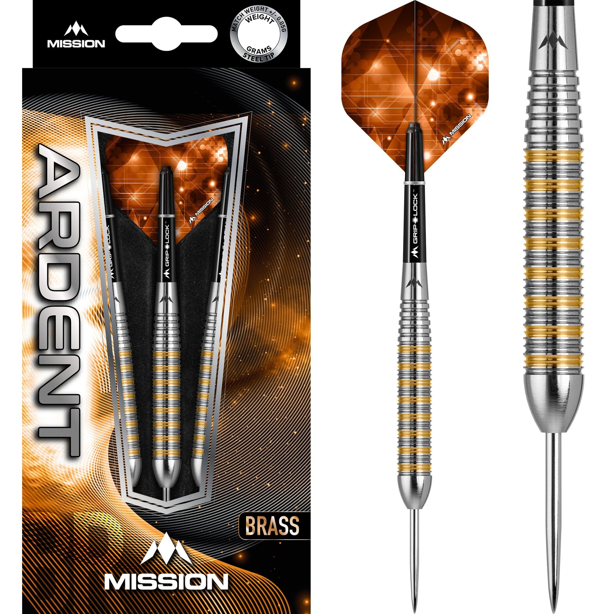 mission-ardent-m2-steeldart-24g-messing-front-grip image 1
