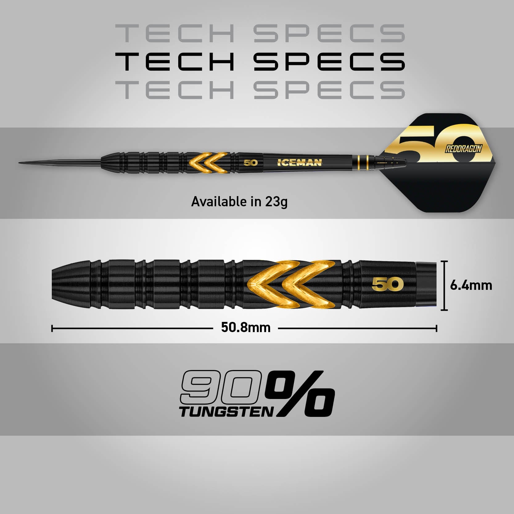 red-dragon-gerwyn-price-50-year-steeldart-90-limitiert-gold image 7