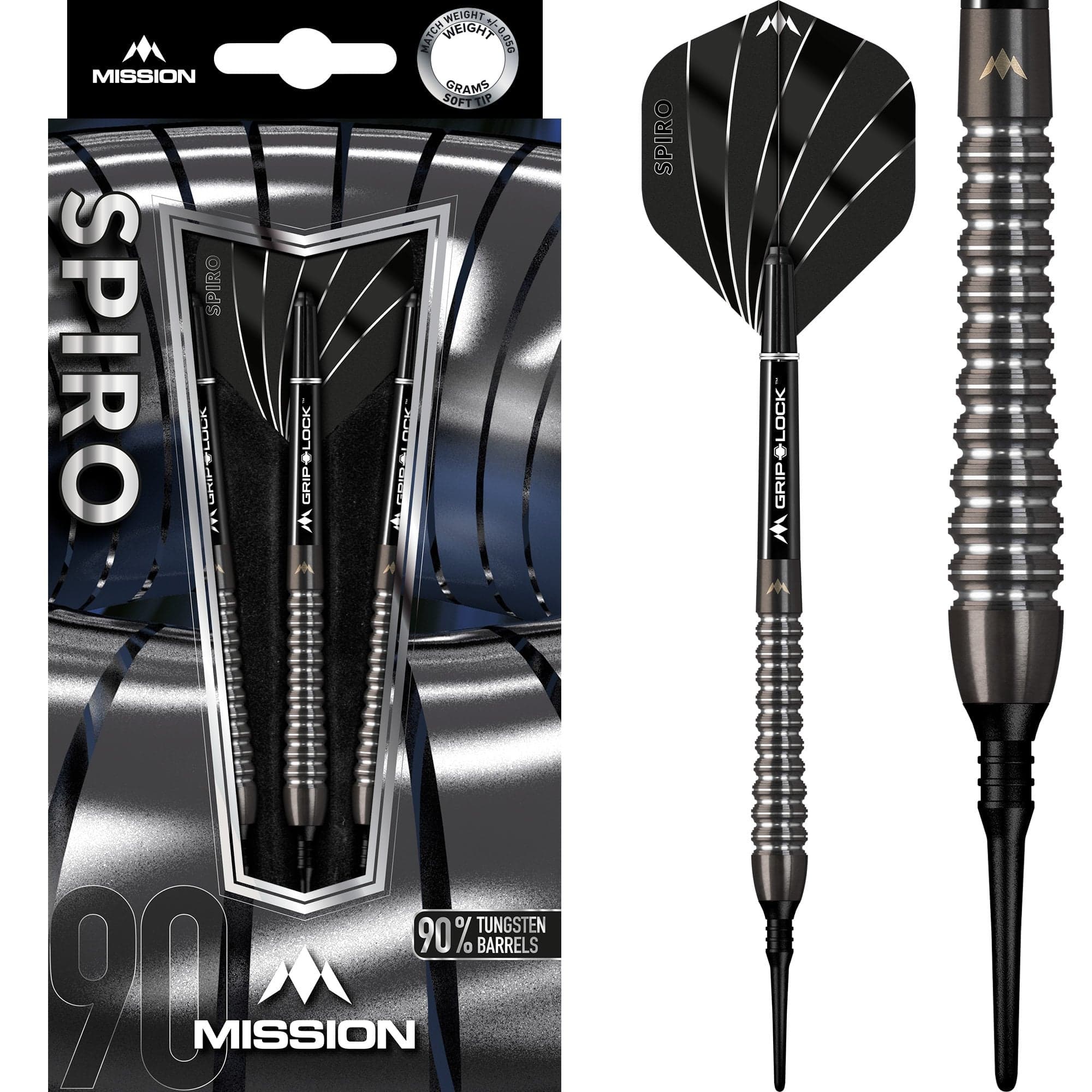 mission-spiro-m2-softdarts-19g-schwarz-90 image 1