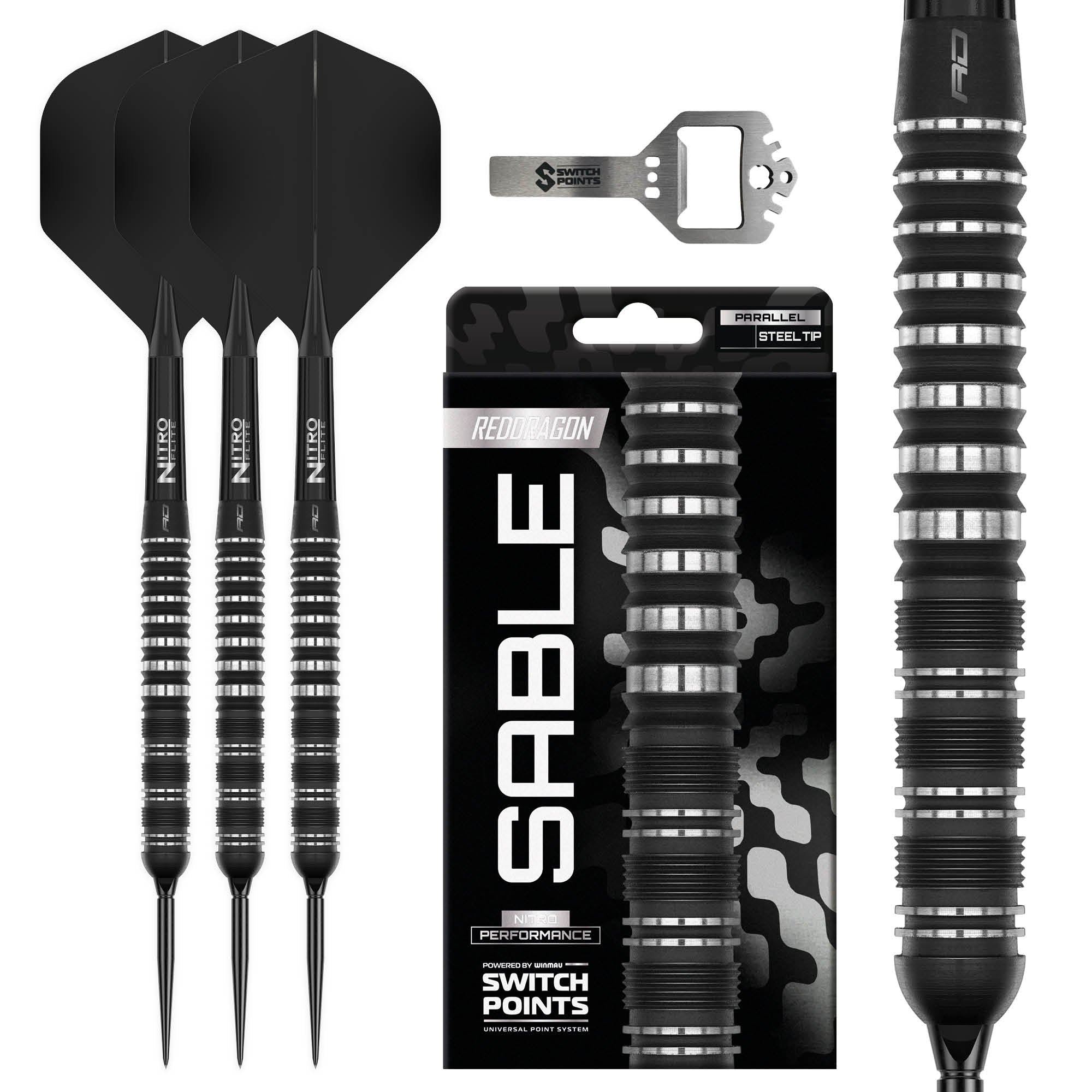 red-dragon-sable-01-23g-steeldart-90-tungsten-parallel image 1