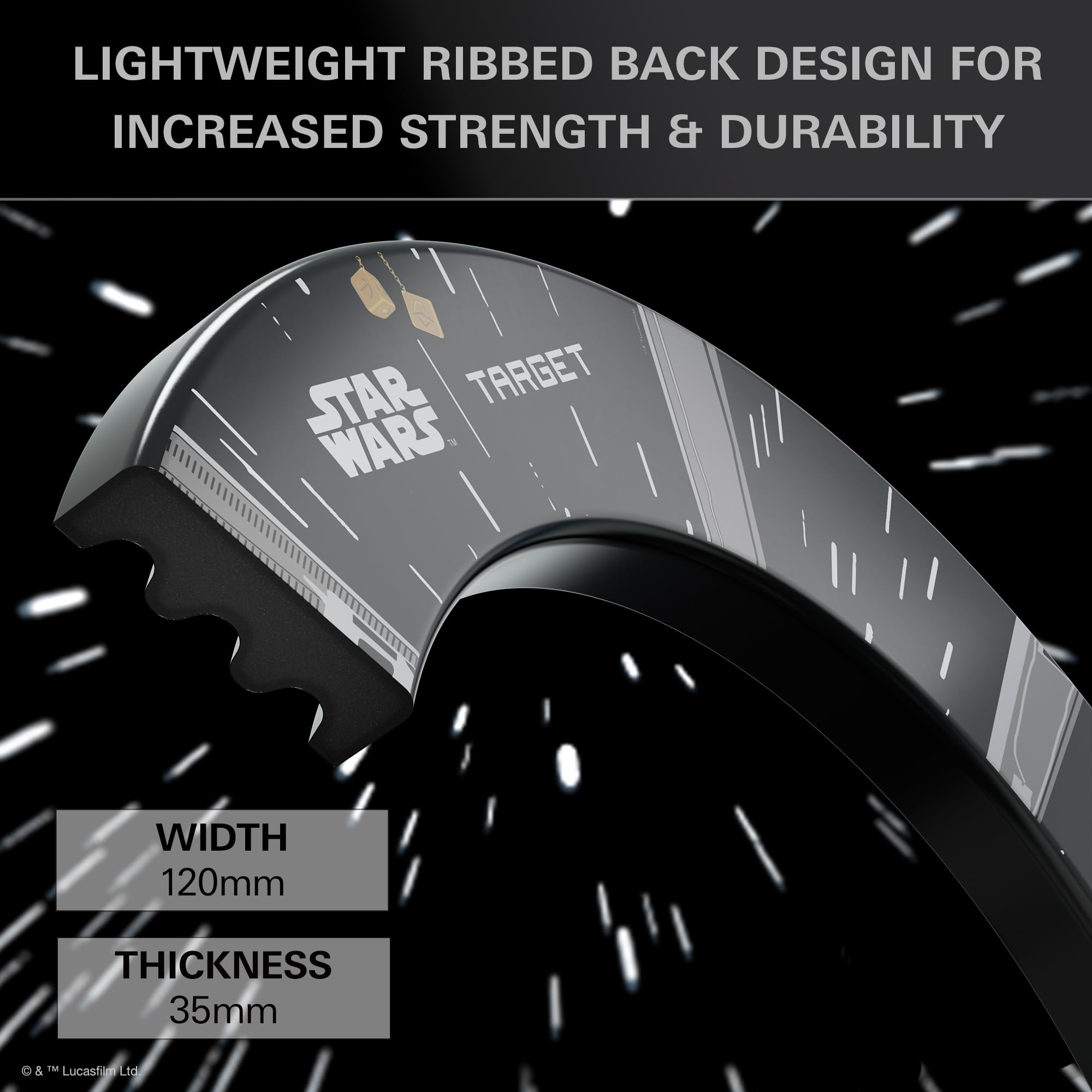 target-tor-star-wars-dartscheibe-sisal-set-mit-falcon-surround image 4