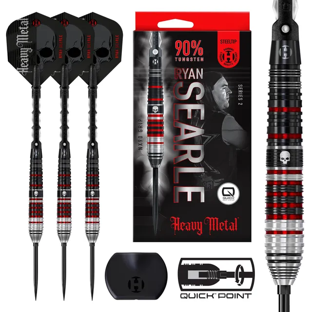 harrows-ryan-searle-series-2-steeldarts-90-24g-quick-point image 1