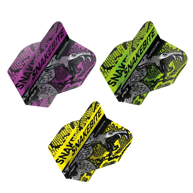 red-dragon-peter-wright-snakebite-dartflights-selection-9er-100-mikron image 1
