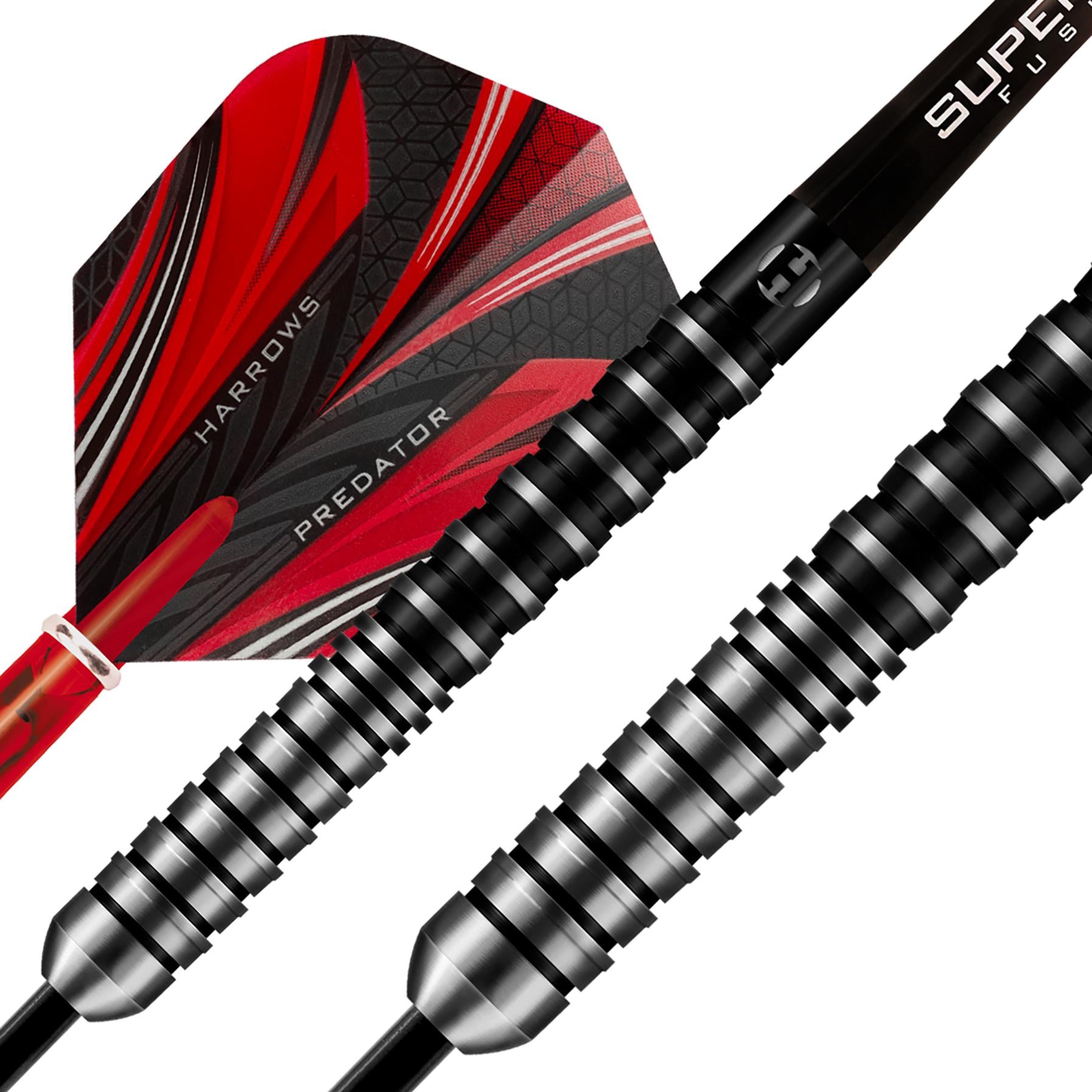 harrows-predator-90-steeldarts-23gr-schwarzes-tungsten image 3