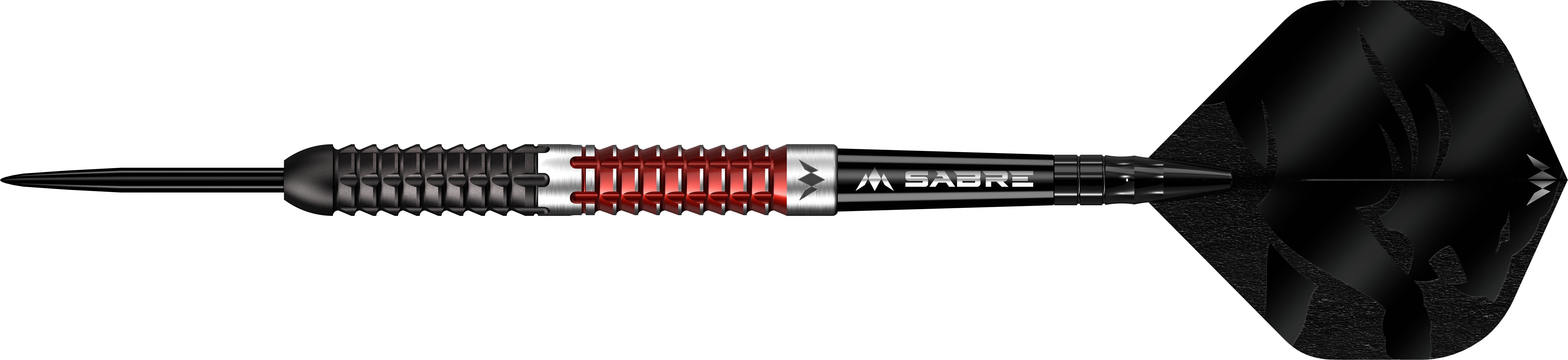 mission-llew-bevan-steeldarts-23g-90-tungsten-schwarz-rot image 2