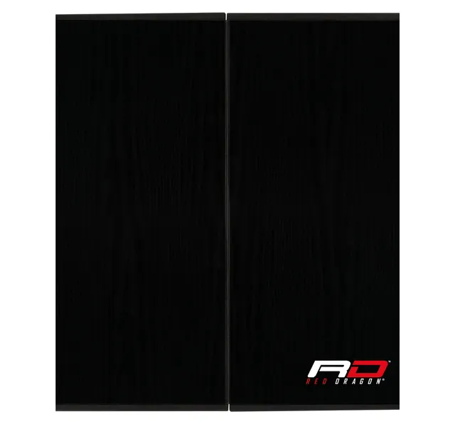 red-dragon-deluxe-dartboard-cabinet-dartschrank-schwarz image 1