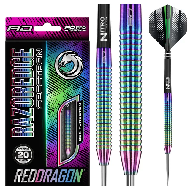 red-dragon-razor-edge-spectron-steeldarts-24g-grip image 1