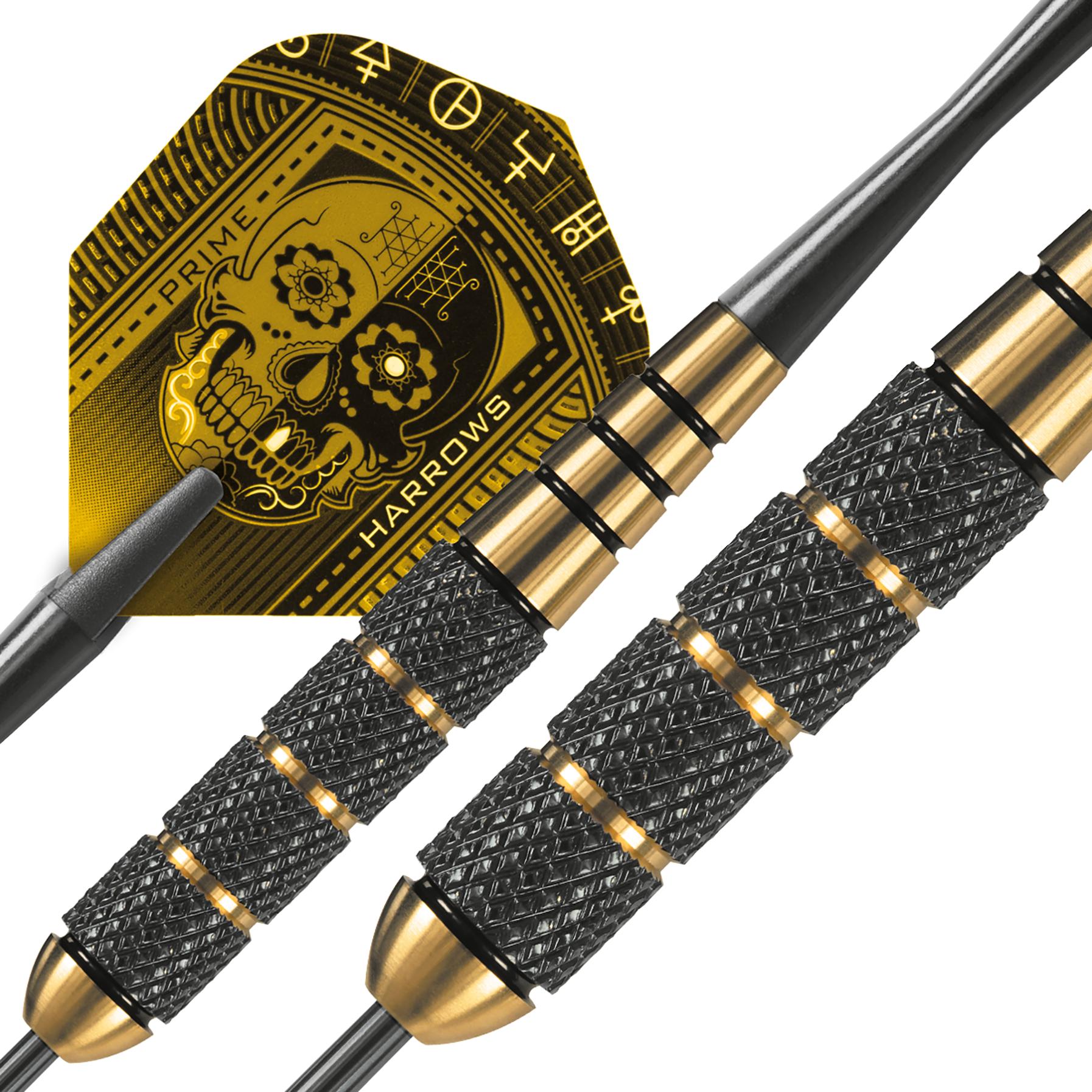harrows-voodoo-steeldarts-23g-messing-schwarz image 3