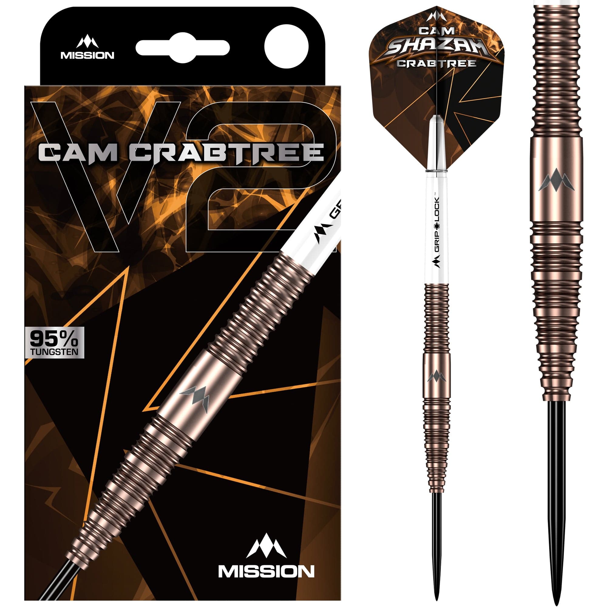 mission-cam-crabtree-v2-steeldart-22g-95-tungsten image 1