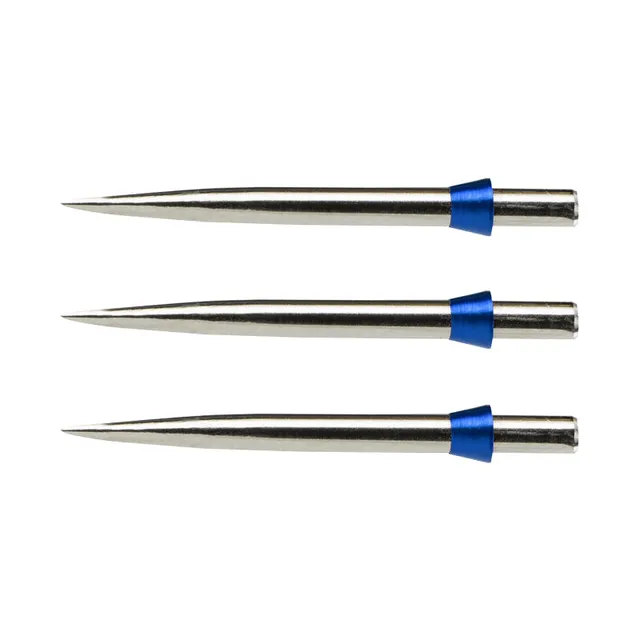 red-dragon-trident-dartspitzen-silber-32mm-blau image 1