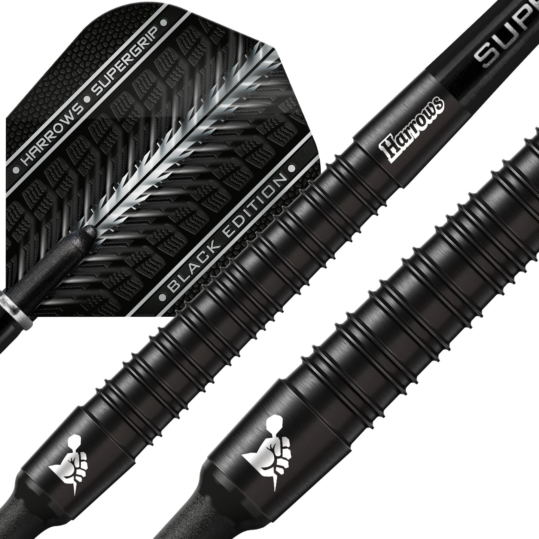 harrows-supergrip-black-edition-18g-softdart image 3