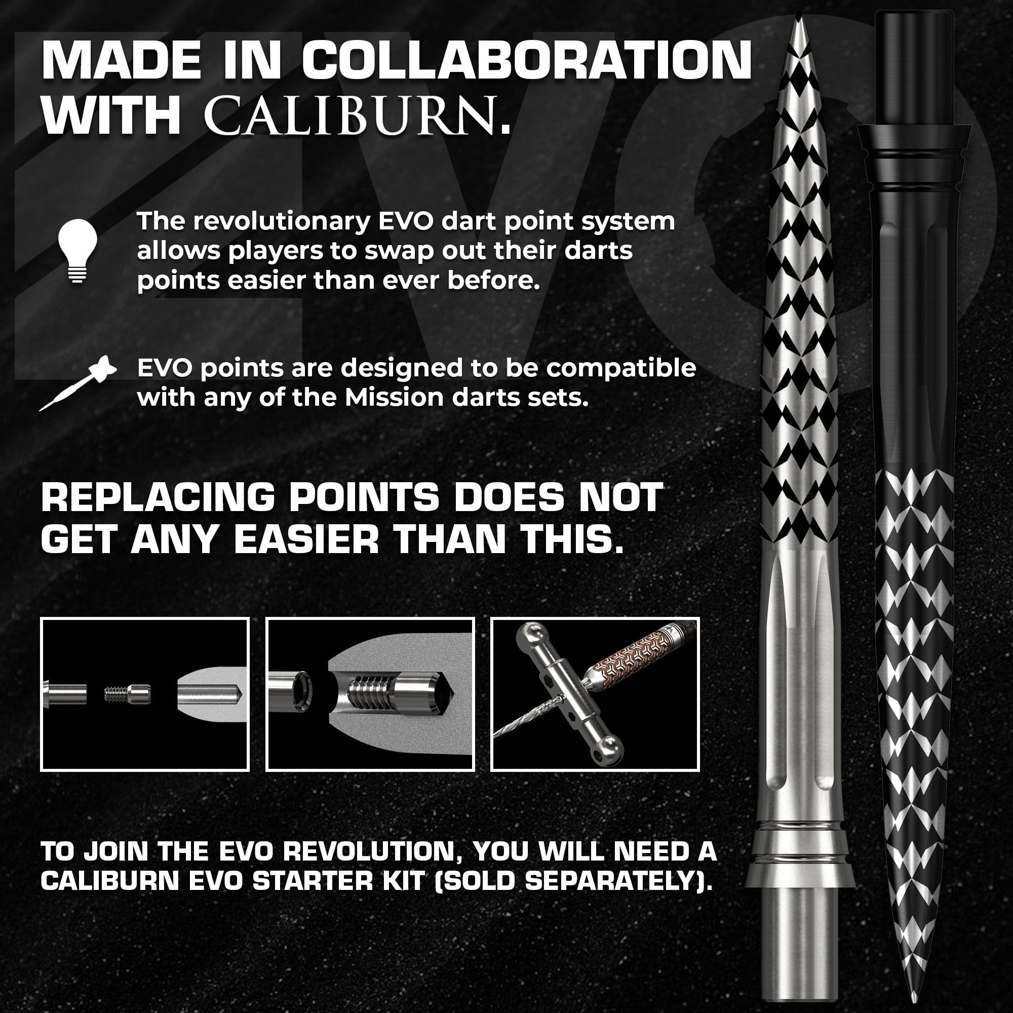mission-evo-caliburn-dartspitzen-stahl-schwarz-26mm image 6