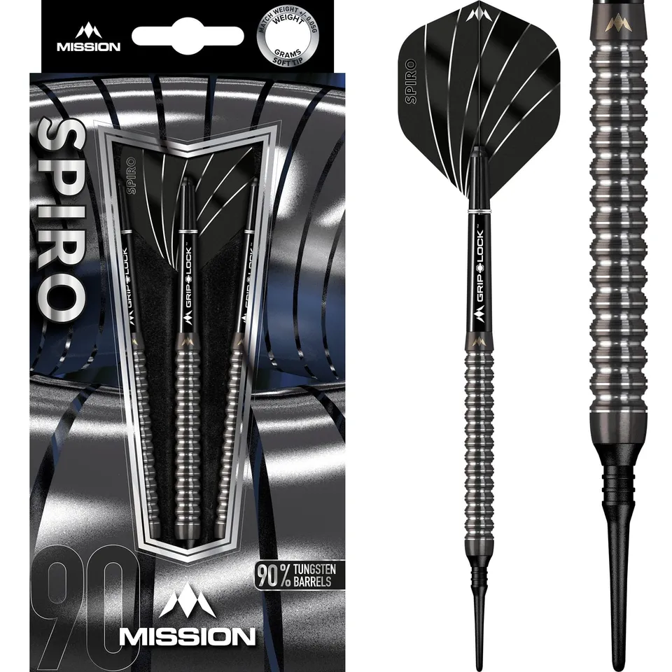 mission-spiro-m1-softdarts-20g-90-tungsten-schwarz image 1